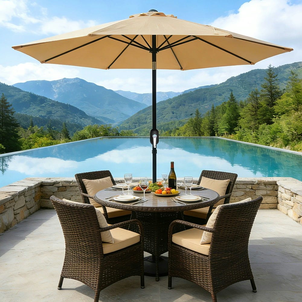 Haicube 9-Foot Patio Umbrella: $29.99 Haicube 9-Foot Patio Umbrella: $29.99