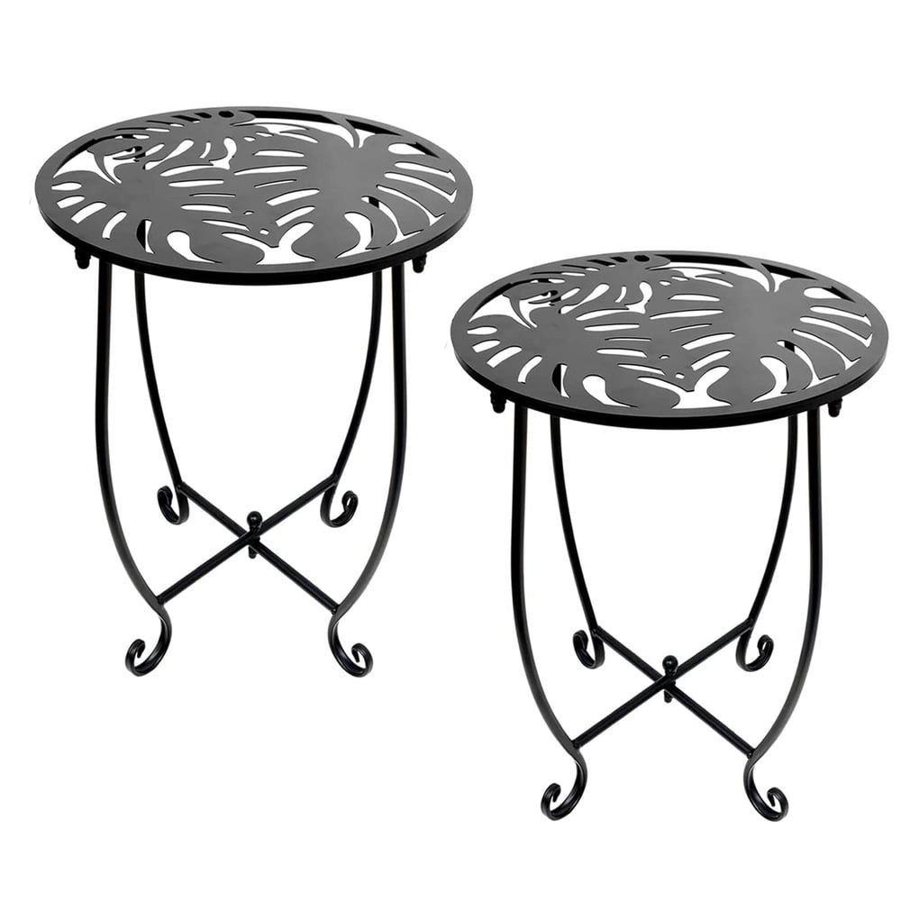 15-Inch Round Metal Side Table 2-Pack: $22.38 15-Inch Round Metal Side Table 2-Pack: $22.38