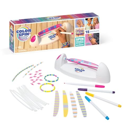 Colorspin Electric Friendship Bracelet Maker Kit: $18.19 Colorspin Electric Friendship Bracelet Maker Kit: $18.19