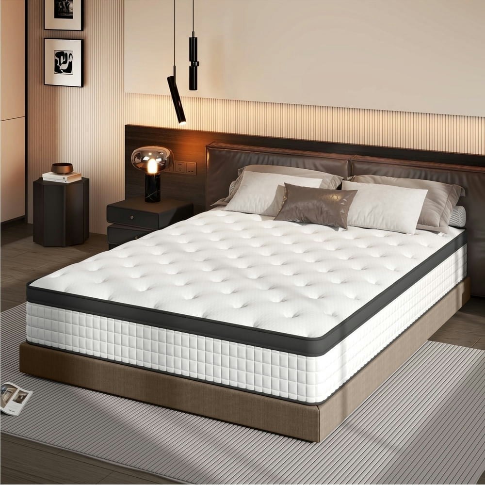 Doubleslee 12-Inch Queen Hybrid Memory Foam Mattress: $129.19 Doubleslee 12-Inch Queen Hybrid Memory Foam Mattress: $129.19