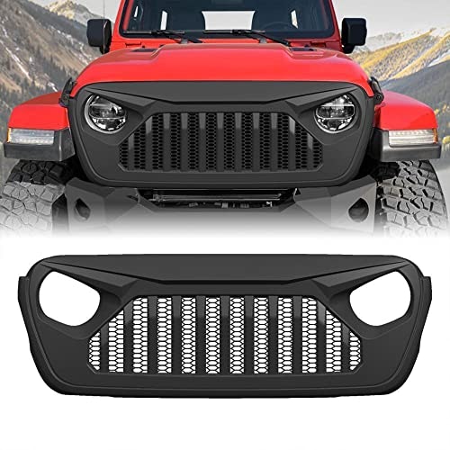 American Modified Gladiator Vader Front Grille for Jeep Wrangler JL and Gladiator JT: $116.39