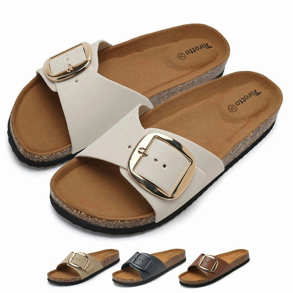 Minglewis Women's Cork Slide Sandals: $28.99 Minglewis Women's Cork Slide Sandals: $28.99