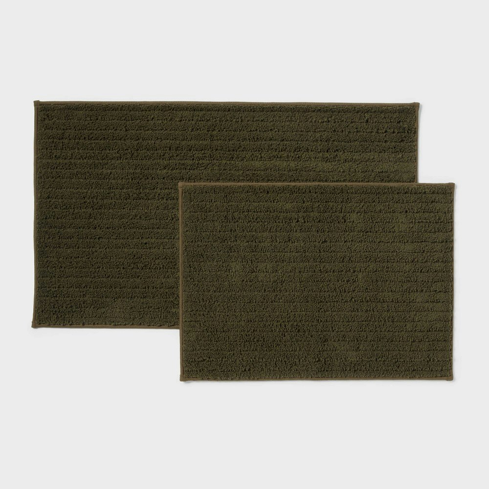 Threshold Quick Dry Bath Rug 2-Pack: $20 Threshold Quick Dry Bath Rug 2-Pack: $20