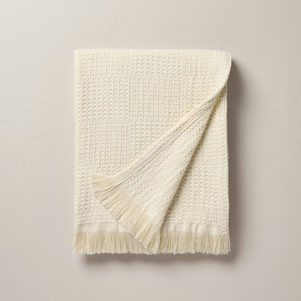 Hearth & Hand with Magnolia Checkered Knit Throw Blanket: $39.99 Hearth & Hand with Magnolia Checkered Knit Throw Blanket: $39.99
