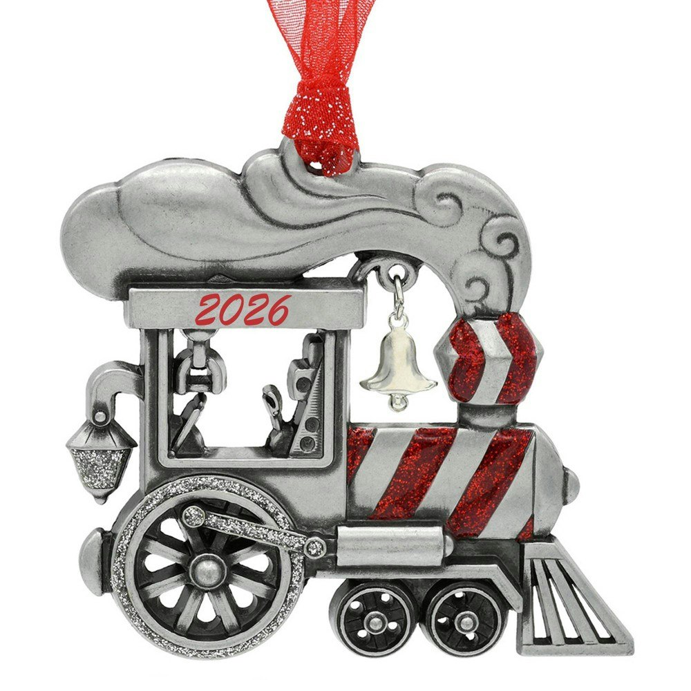 Gloria Duchin Dated Train Christmas Tree Ornament: $9.99