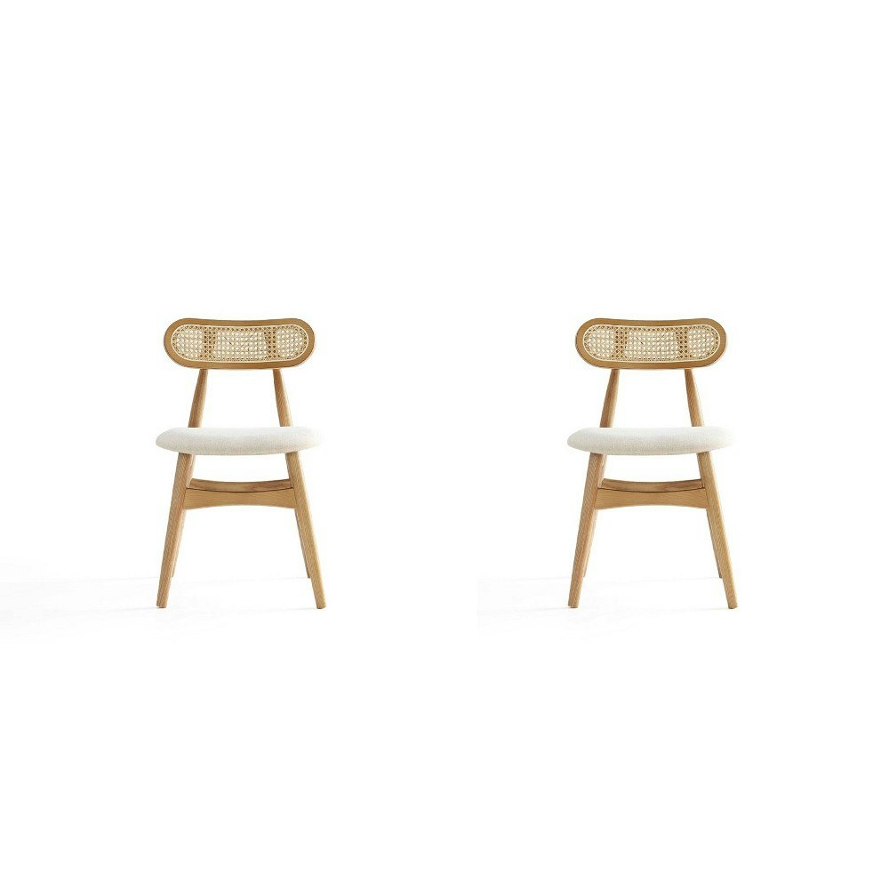 Colbert Cane Upholstered Dining Chairs 2-Pack: $315.99 Colbert Cane Upholstered Dining Chairs 2-Pack: $315.99