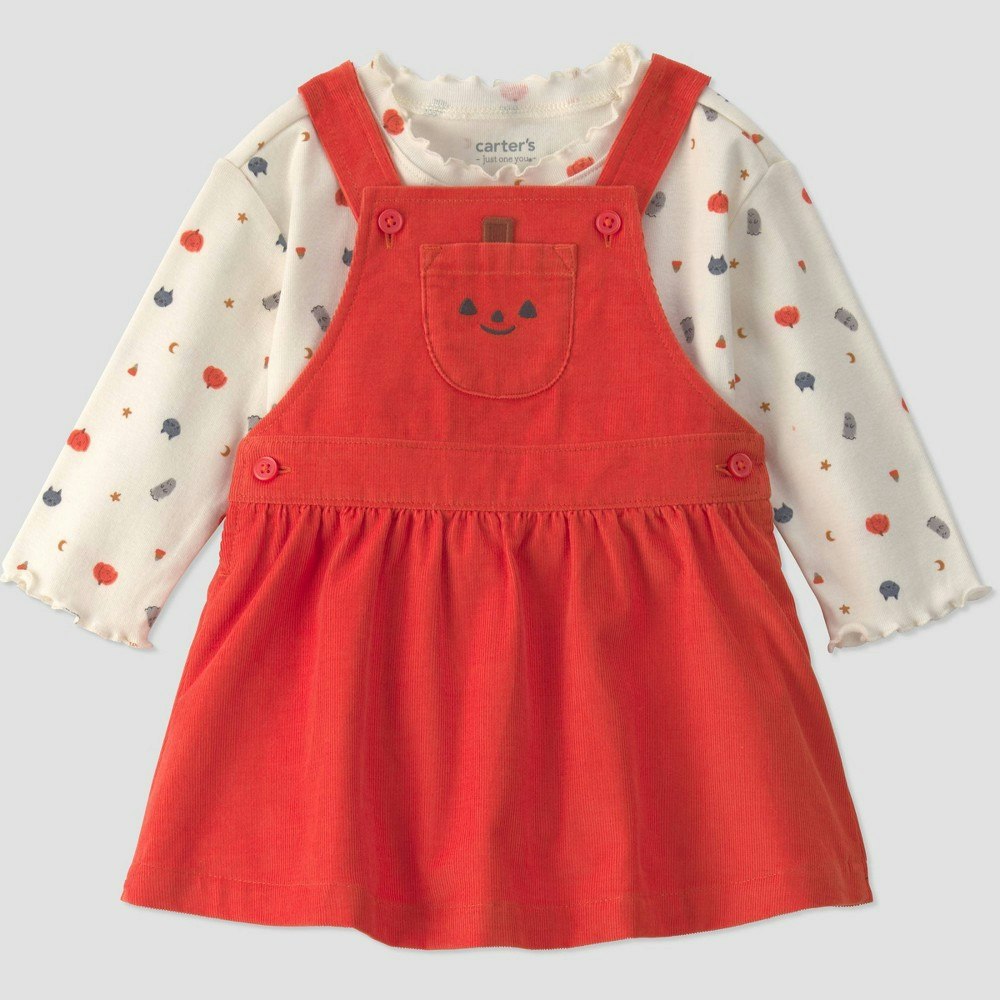Carter's Just One You Baby Girls' 2-Piece Cord Skirtall and Bodysuit Set: $16 Carter's Just One You Baby Girls' 2-Piece Cord Skirtall and Bodysuit Set: $16