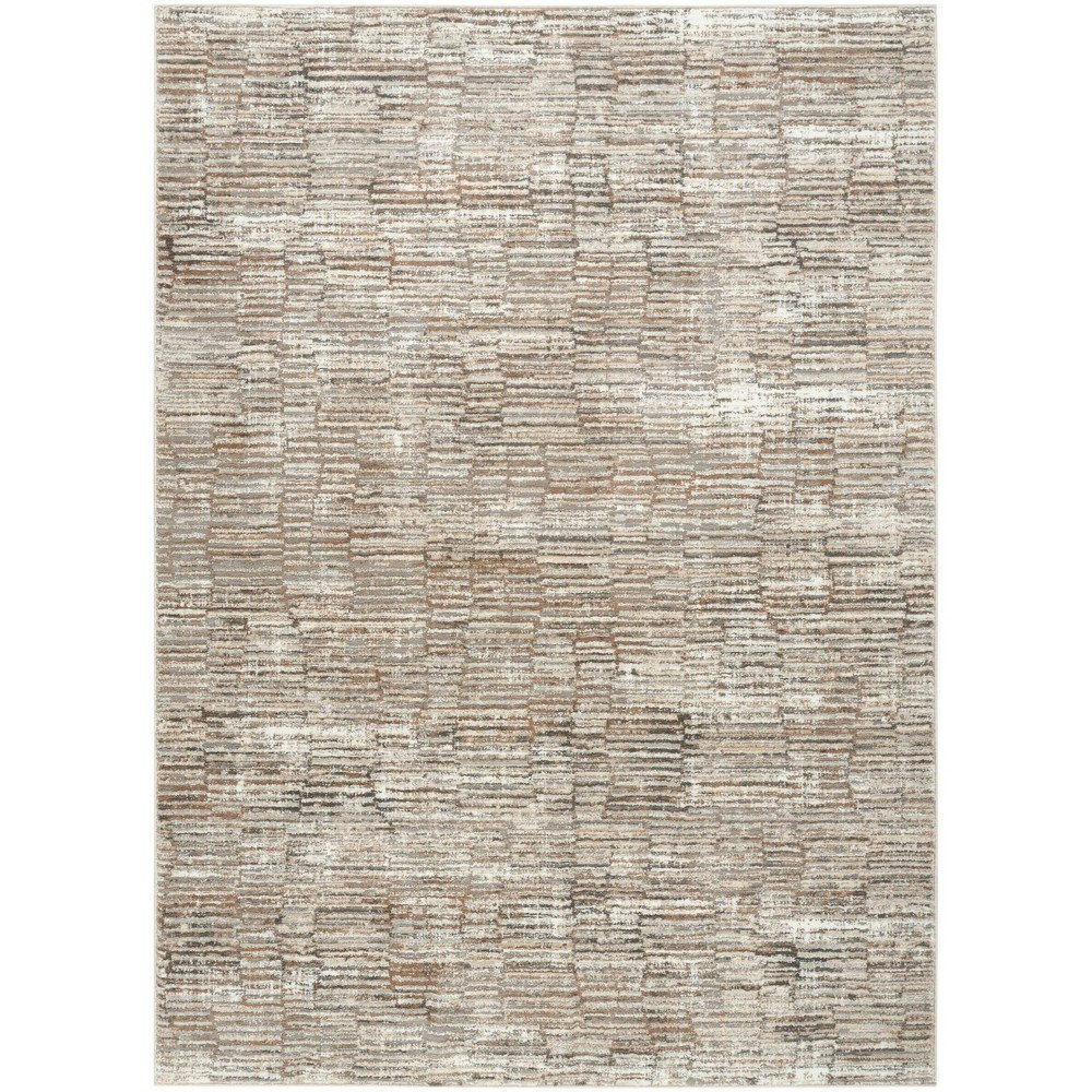 Nourison 6'x9' Modern Striped Area Rug: $376.99 Nourison 6'x9' Modern Striped Area Rug: $376.99