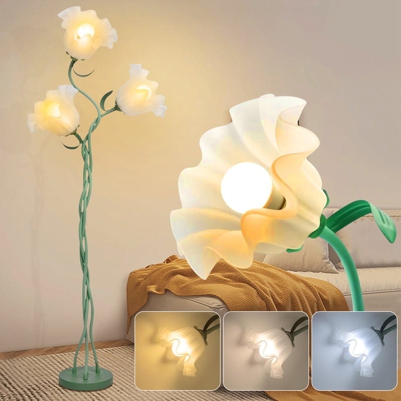 3-Headed Adjustable LED Floor Lamp: $56 3-Headed Adjustable LED Floor Lamp: $56