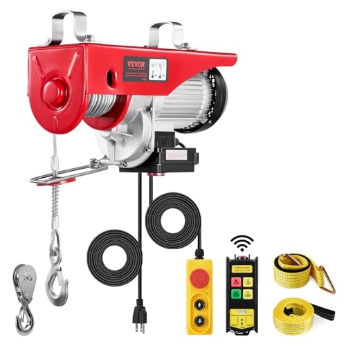 Vevor 2,200-lb Electric Hoist: $170.63