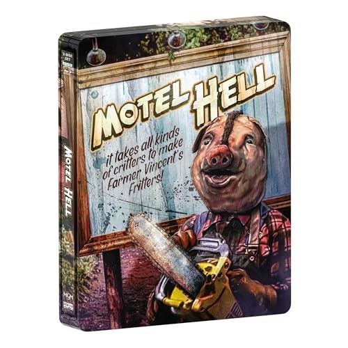 Motel Hell Limited Edition 4K UHD Steelbook: $30.99 Motel Hell Limited Edition 4K UHD Steelbook: $30.99