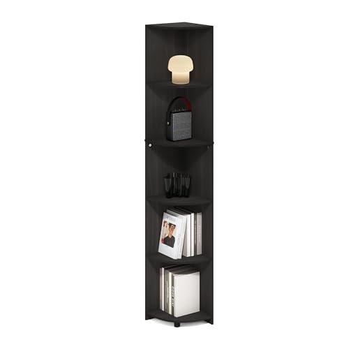 Furinno 5-Tier Corner Shelf: $46.16