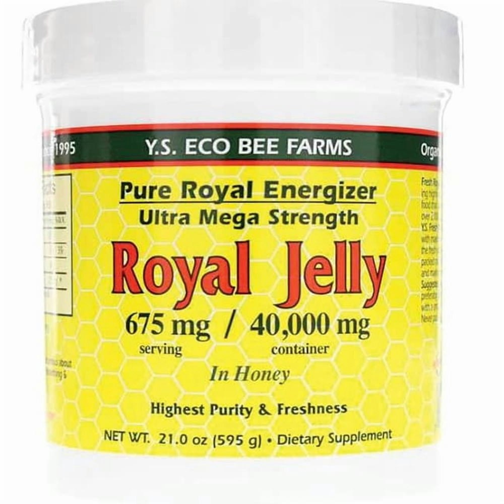 Y.S. Eco Bee Farms Pure Royal Energizer Royal Jelly in Honey 21-oz.: $24.16 Y.S. Eco Bee Farms Pure Royal Energizer Royal Jelly in Honey 21-oz.: $24.16