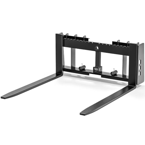 Yintatech 3,000-lb Skid Steer Pallet Fork Frame: $530.99 Yintatech 3,000-lb Skid Steer Pallet Fork Frame: $530.99