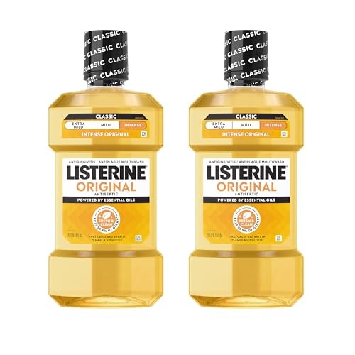 Listerine Original Antiseptic Mouthwash 33.8-oz. 2-Pack: $11.88