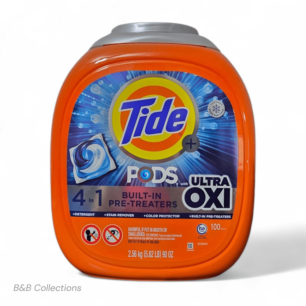 Tide PODS Ultra OXI Laundry Detergent Pacs 100-Count: $36.23
