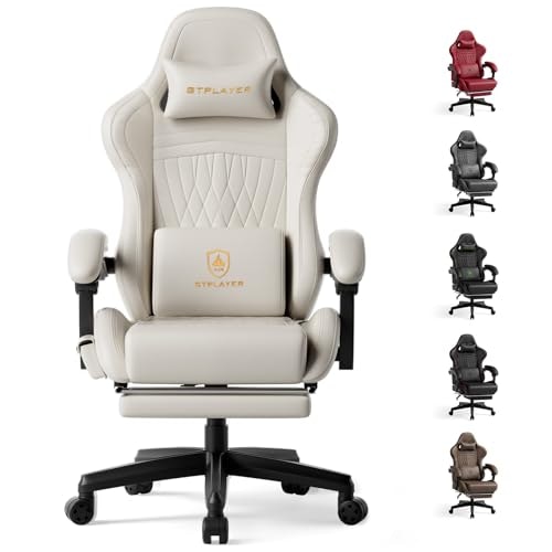 GTPLAYER Ace Pro Ergonomic Gaming Chair with Footrest: $159.98