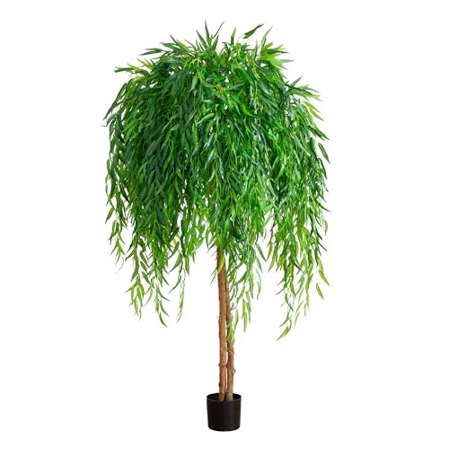 Nearly Natural 6-Foot Willow Artificial Tree: $174.18 Nearly Natural 6-Foot Willow Artificial Tree: $174.18