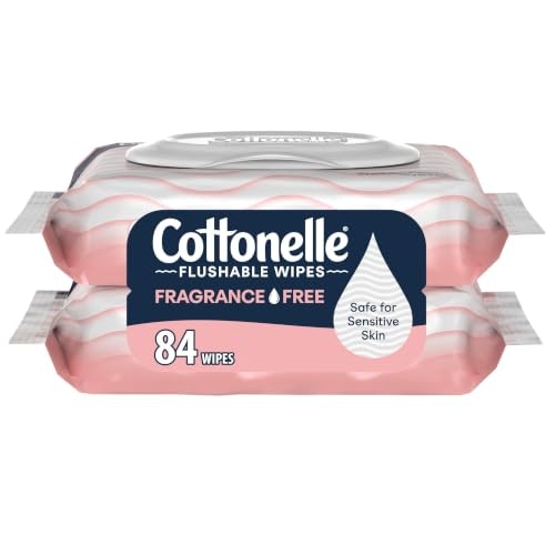 Cottonelle Fragrance-Free Flushable Wet Wipes 2-Pack: $4.10 Cottonelle Fragrance-Free Flushable Wet Wipes 2-Pack: $4.10