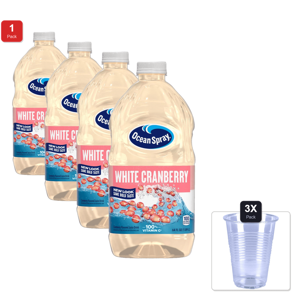 Ocean Spray White Cranberry Juice Drink 64-oz. 4-Pack: $24.94 Ocean Spray White Cranberry Juice Drink 64-oz. 4-Pack: $24.94