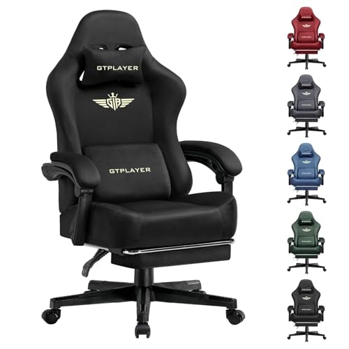 GTPLAYER Fabric Big and Tall Gaming Chair: $113.35 GTPLAYER Fabric Big and Tall Gaming Chair: $113.35