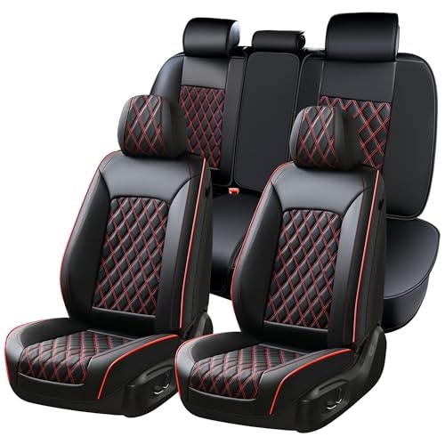 Huidasource Nappa Leather Car Seat Cover Full Set: $118.98 Huidasource Nappa Leather Car Seat Cover Full Set: $118.98