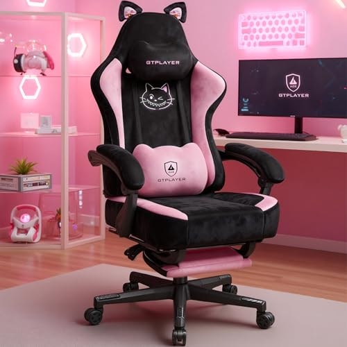 Gtplayer Ergonomic Velvet Gaming Chair: $137.95 Gtplayer Ergonomic Velvet Gaming Chair: $137.95