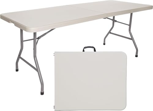 OEF Furnishings 72" x 30" Heavy-Duty Fold-in-Half Utility Table: $57.40 OEF Furnishings 72" x 30" Heavy-Duty Fold-in-Half Utility Table: $57.40