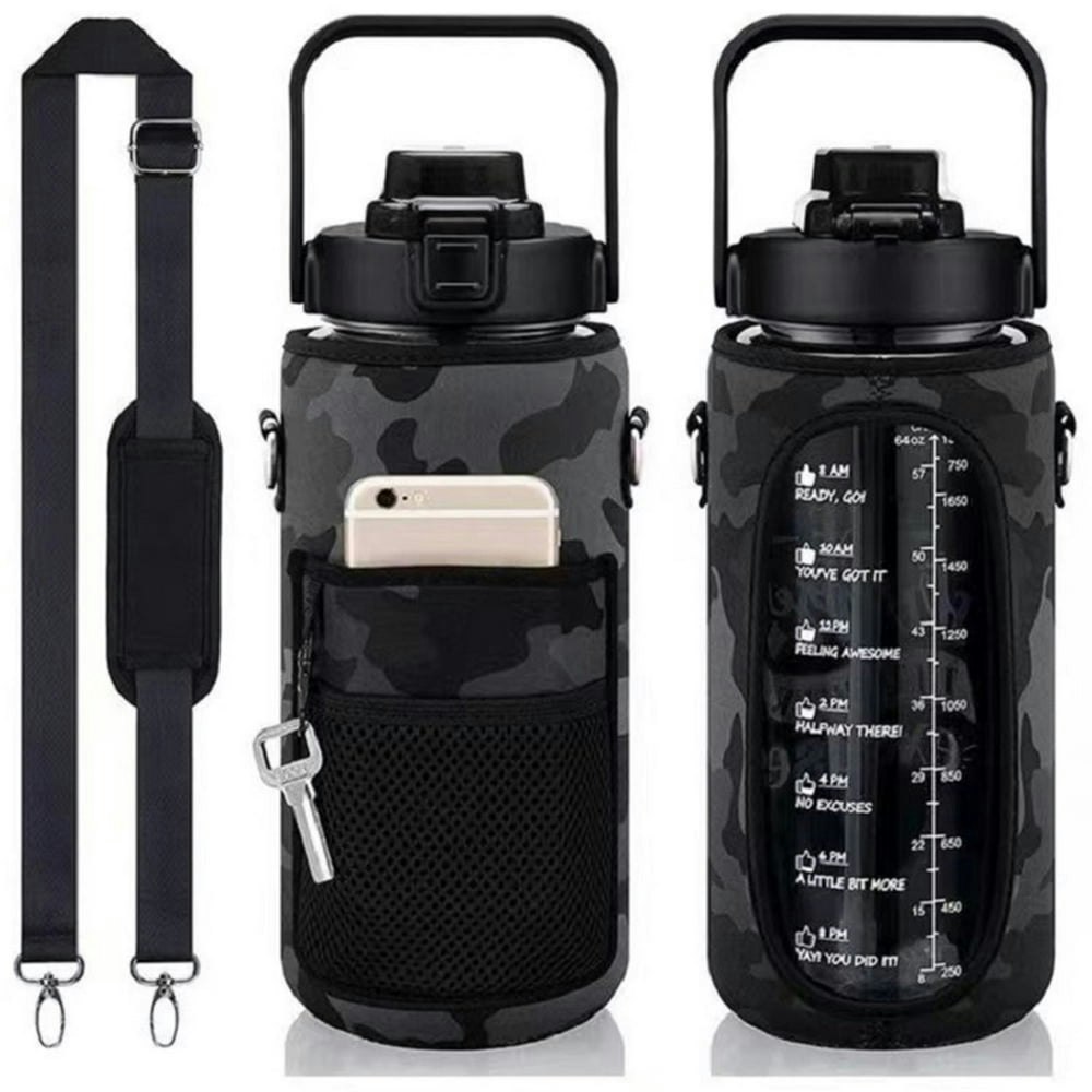 Goowood 64-ounce Water Bottle with Straw: $8.79 Goowood 64-ounce Water Bottle with Straw: $8.79