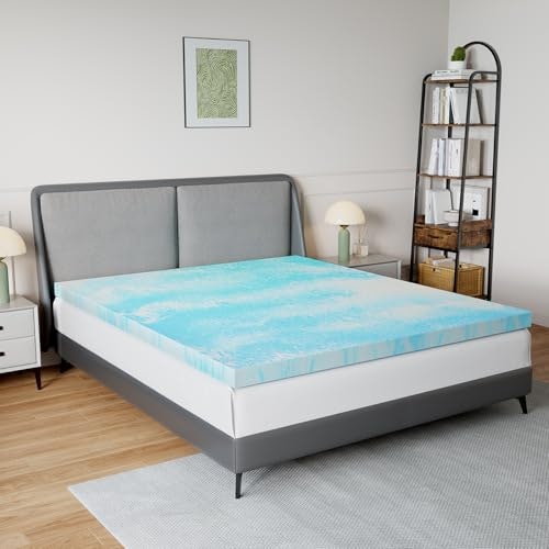 Novilla 2-Inch Queen Memory Foam Mattress Topper: $38.09
