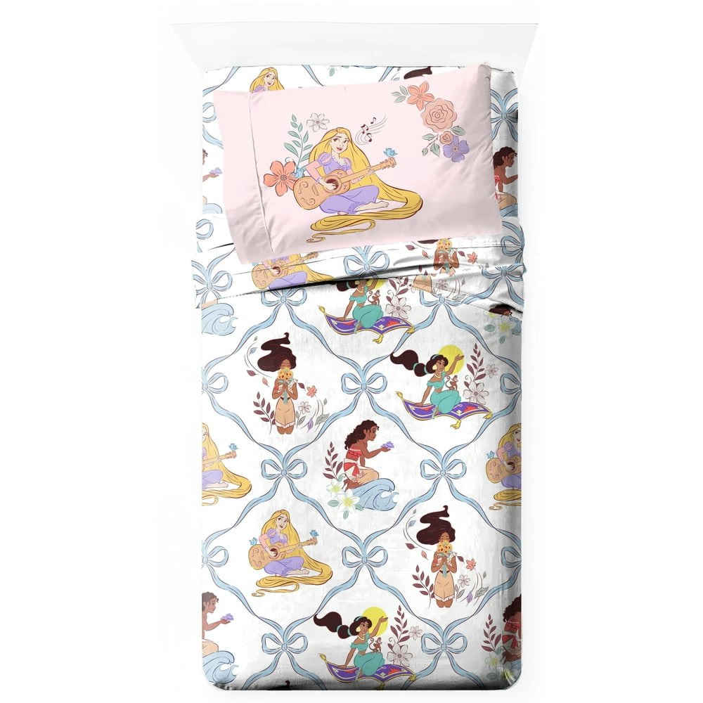 Disney Princess 3-Piece Twin Sheet Set: $33.49