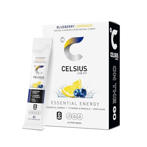 Celsius Blueberry Lemonade Energy Drink Mix 14-Stick Pack: $7.48 Celsius Blueberry Lemonade Energy Drink Mix 14-Stick Pack: $7.48