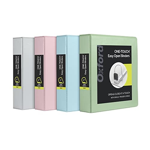 Oxford 2-inch D-Ring 3-View Binder 4-Pack: $15.19 Oxford 2-inch D-Ring 3-View Binder 4-Pack: $15.19