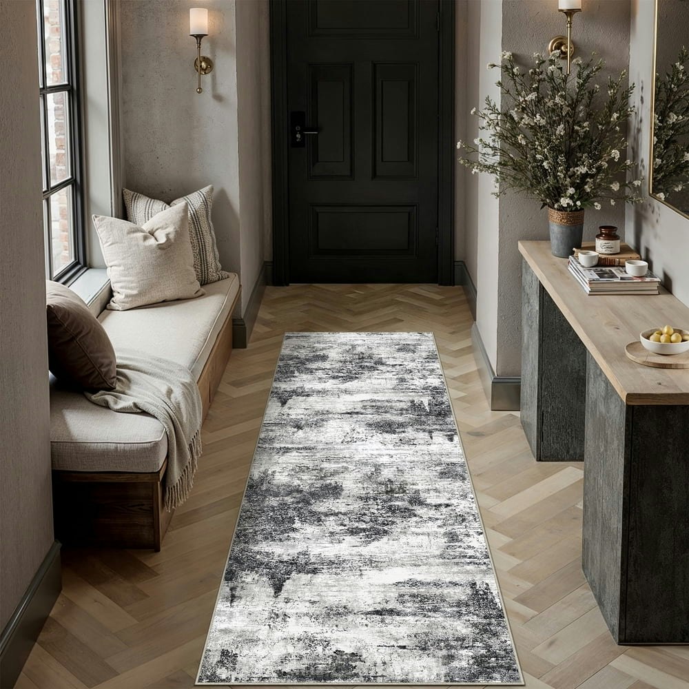 Berthmeer 2'x6' Washable Runner Rug: $17.99 Berthmeer 2'x6' Washable Runner Rug: $17.99
