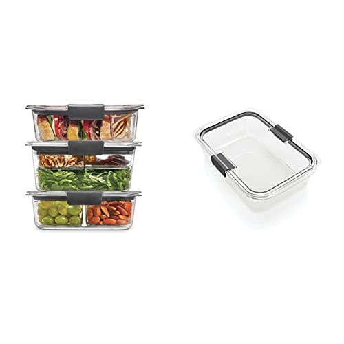Rubbermaid Brilliance 9.6-Cup Food Storage Container 3-Pack: $32.82 Rubbermaid Brilliance 9.6-Cup Food Storage Container 3-Pack: $32.82