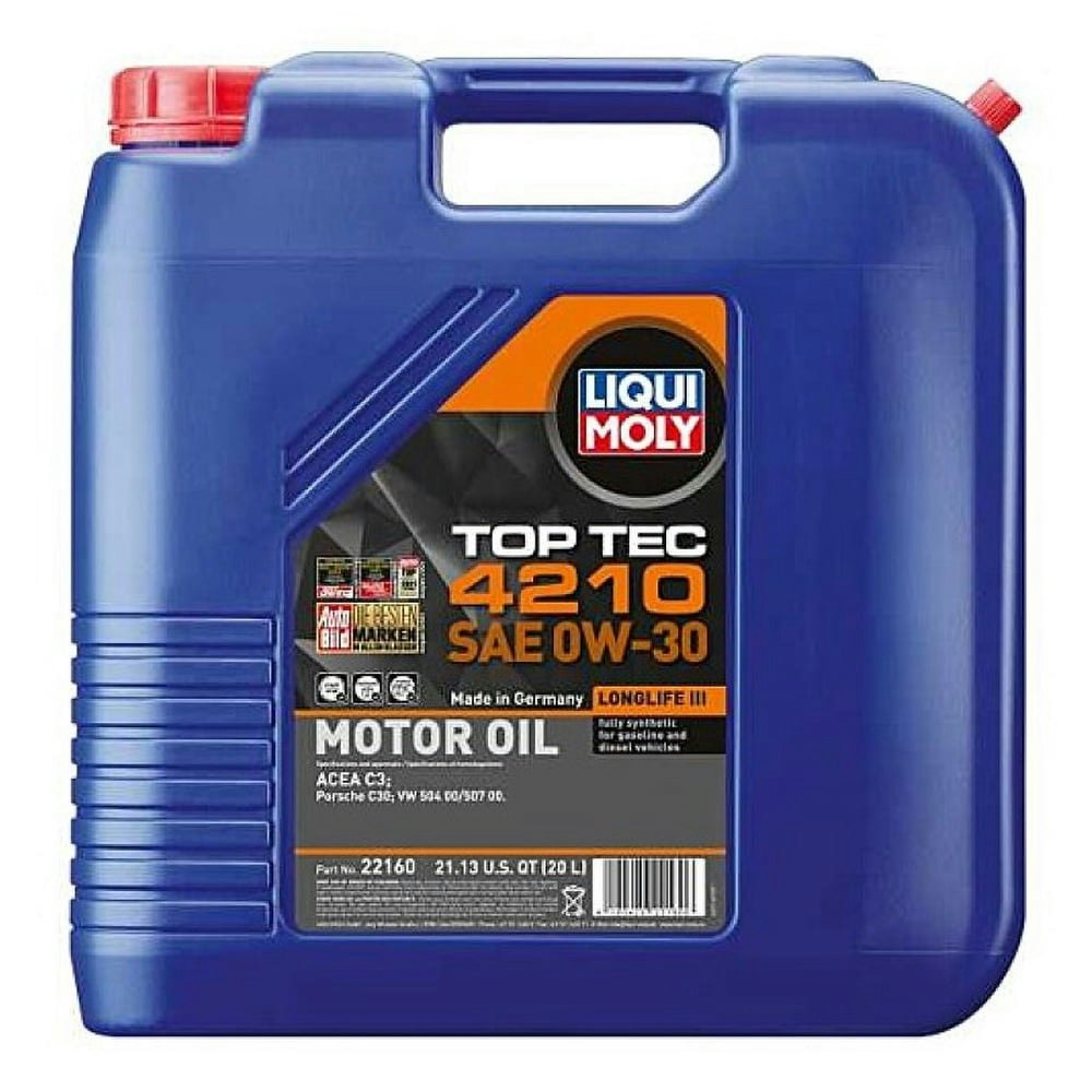 Liqui Moly 20-Liter Top Tec 4210 0W-30 Motor Oil: $224.85 Liqui Moly 20-Liter Top Tec 4210 0W-30 Motor Oil: $224.85