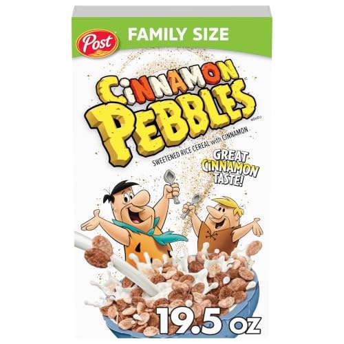 Post Cinnamon Pebbles Cereal 19.5-oz. Box: $3.83 Post Cinnamon Pebbles Cereal 19.5-oz. Box: $3.83