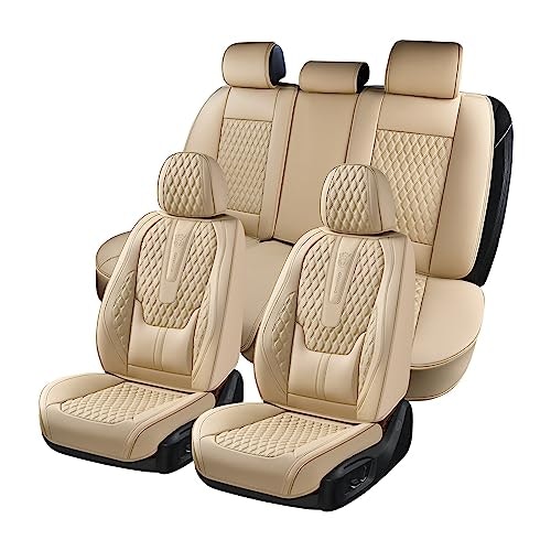 Coverado Nappa Leather Universal Car Seat Cover Set: $134.95