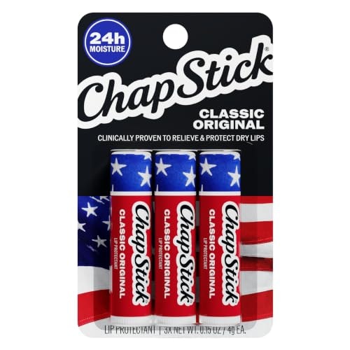 ChapStick Classic Original Lip Balm 3-Pack: $3.30