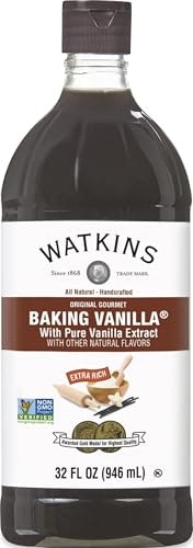 Watkins All Natural Gourmet Baking Vanilla 32-oz. Bottle: $31.92 Watkins All Natural Gourmet Baking Vanilla 32-oz. Bottle: $31.92