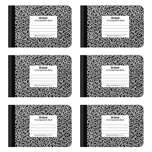 Oxford Jr. Wide Ruled Composition Notebook 6-Pack: $5.70 Oxford Jr. Wide Ruled Composition Notebook 6-Pack: $5.70