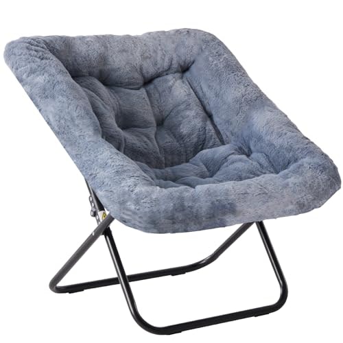 Dumos Faux Fur Saucer Chair: $49.97 Dumos Faux Fur Saucer Chair: $49.97