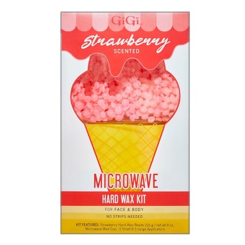 GiGi Strawberry Microwave Hard Wax Beads 8-oz.: $6.98 GiGi Strawberry Microwave Hard Wax Beads 8-oz.: $6.98
