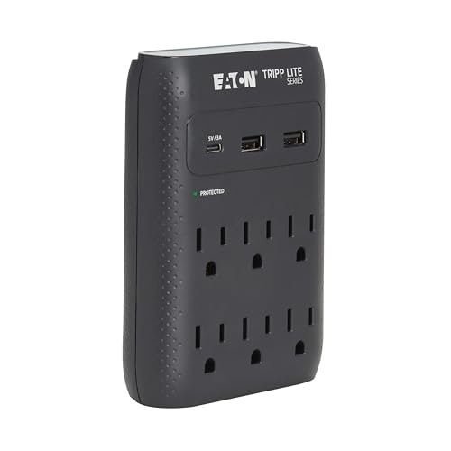 Eaton Tripp Lite SK60CB 6-Outlet Surge Protector and USB Wall Charger: $23.94 Eaton Tripp Lite SK60CB 6-Outlet Surge Protector and USB Wall Charger: $23.94