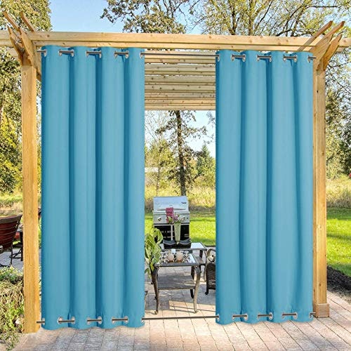 Nicetown 52" x 108" Outdoor Patio Curtain Panel: $15.76 Nicetown 52" x 108" Outdoor Patio Curtain Panel: $15.76