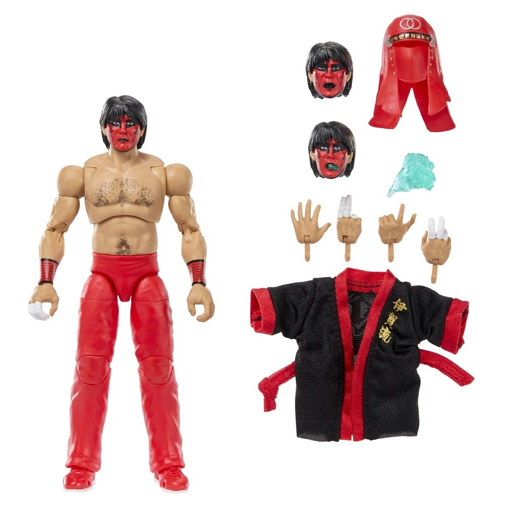 WWE Ultimate Edition The Great Muta 6-Inch Action Figure Set: $48 WWE Ultimate Edition The Great Muta 6-Inch Action Figure Set: $48