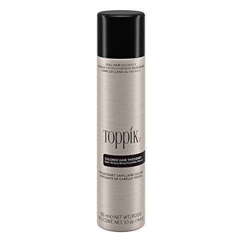 Toppik 5.1-oz. Colored Hair Thickener Spray: $13.99 Toppik 5.1-oz. Colored Hair Thickener Spray: $13.99