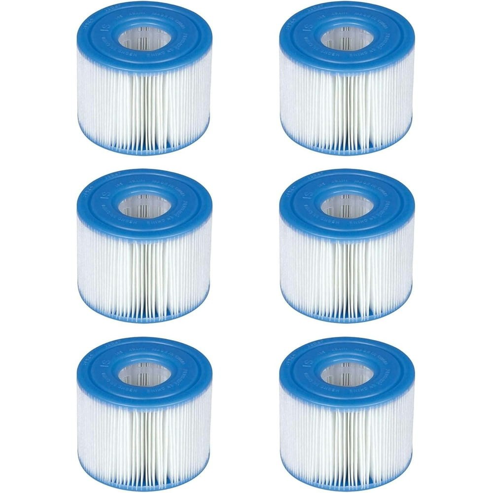 Intex PureSpa Type S1 Pool Filter Cartridges 6-Pack: $19.99 Intex PureSpa Type S1 Pool Filter Cartridges 6-Pack: $19.99
