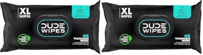 Dude Wipes Flushable Wipes 48-Count 2-Pack for $8 + free shipping w/ Prime