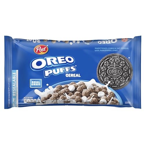 Post Oreo Puffs Chocolate Breakfast Cereal 30-Bag: $6.77 Post Oreo Puffs Chocolate Breakfast Cereal 30-Bag: $6.77